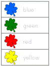 St. Patrick's Day Word Wall Words