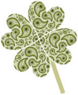 heart shamrock paper craft