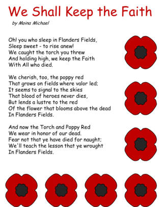 Poem: We Shall Keep the Faith Poem: We Shall Keep the Faith