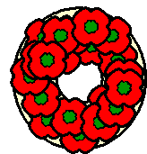 Poppy wreath