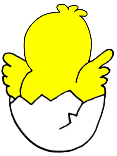 Draw the Face on the easter chick