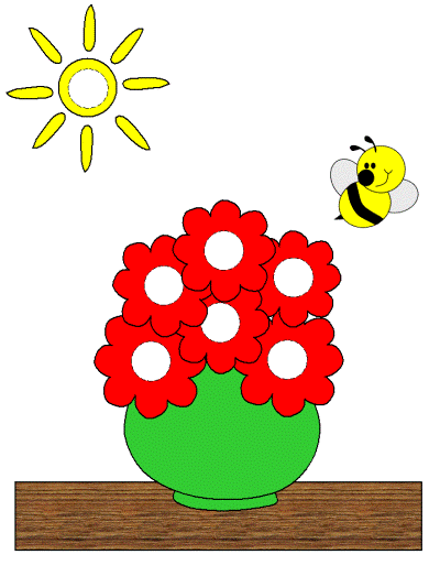 flower bouquet Bingo Dauber art worksheet