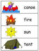 Summer Word Wall Words