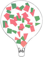 hot air balloon crafts