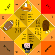 Thanksgiving Fortune Teller Craft