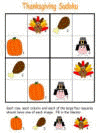 Thanksgiving sudoku