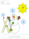 winter tracer pages
