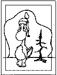 winter coloring pages