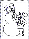 winter coloring pages