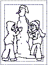 winter coloring pages