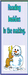winter bookmarks