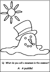 Riddles coloring pages