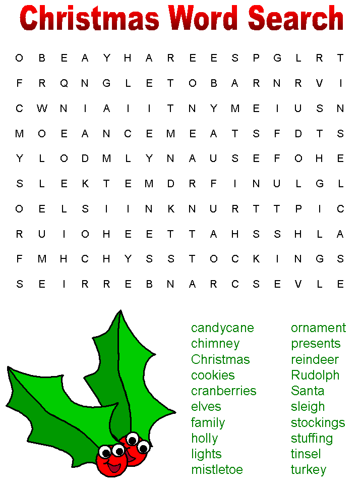 1000 Images About Christmas Word Search On Pinterest Kids Puzzles Christmas Worksheets And