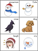 The Wee Snowman Sentence Sequencing