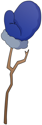The Wee Snowman: Mitten