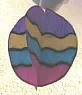 3D hanging easter egg paper craft