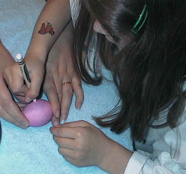 Easter Crayon