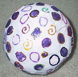 Paper Mache Egg