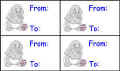 Easter gift tags