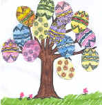 easter egg tree craft