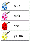 Easter Word Wall Words