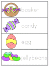 Easter Word Wall Words