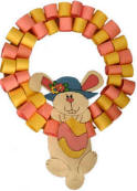 easter bunny wreath