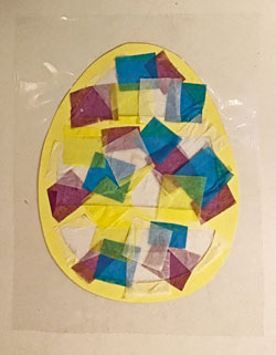 Stain Glass Easter Egg