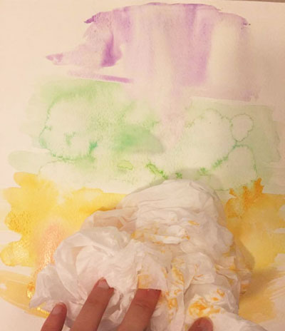 Water Color Easter Egg