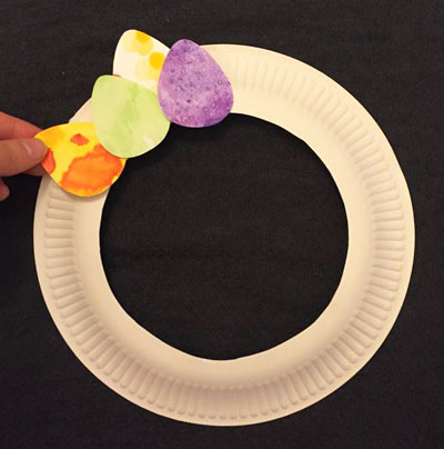 Easter Plate Wreath (Water Color)