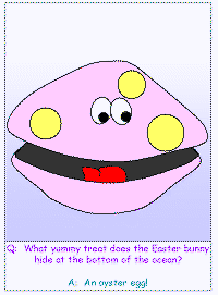 Easter riddles coloring pages