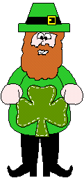 leprechaun paper craft