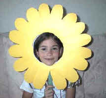 Flower mask craft