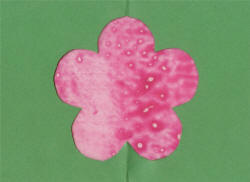 Stained Glass Flower Craft