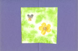 Spring Flower Stained Glass Craft