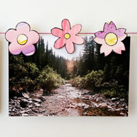 clothespin flowers craft