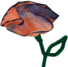 coffee filter flower craft
