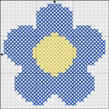 cross stitch flowers