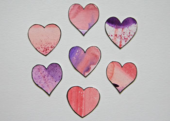 clothespin hearts craft