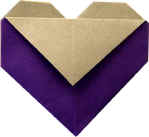 origami heart