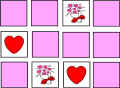 Valentine's Day Printables - memory cards