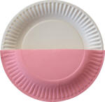 Paper Plate Valentine's Day Card Holder Step 1