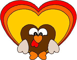 Heart Turkey Paper Craft
