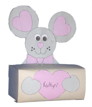 Mouse Box for Valentine's Cards