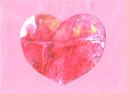 stained glass heart