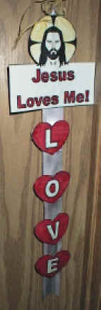 LOVE wall hanging