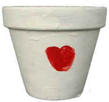 Valentine pot