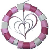 valentine's day wreath