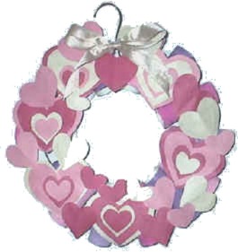 valentine's day wreath