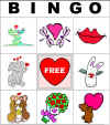 Valentine's Day Printables - bingo cards